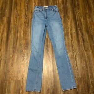 Abercrombie & Fitch Jeans Women's 25 L The 90s Slim Straight Ultra High Rise